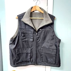 Athco fleece & Nylon vest -XL